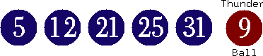 05 12 21 25 31 (09)