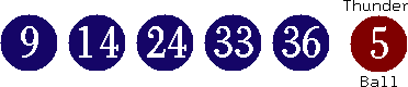 09 14 24 33 36 (05)