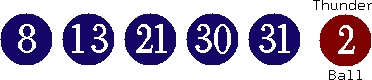 08 13 21 30 31 (02)